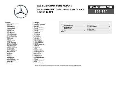 2024 Mercedes-Benz Sprinter 2500 Standard Roof