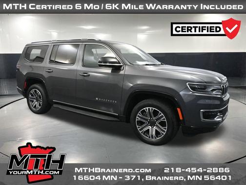 Baltic Gray Metallic Clearcoat 2024 Jeep Wagoneer Series II 4x4