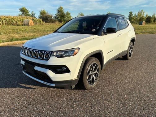 Bright White Clearcoat 2026 Jeep Compass Limited
