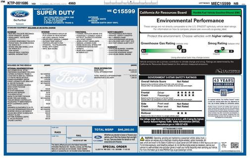 OXFORD WHITE 2021 Ford F-250 XL