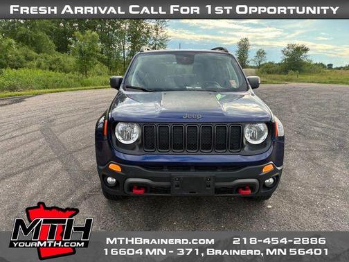 Jetset Blue Clearcoat 2020 Jeep Renegade Trailhawk