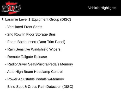 2021 RAM 2500 Laramie Crew Cab 4x4 6'4' Box