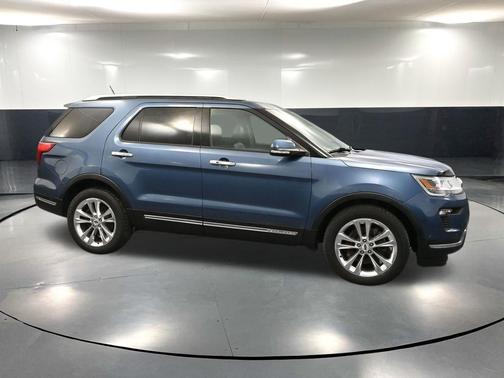 BLUE METALLIC 2018 Ford Explorer Limited