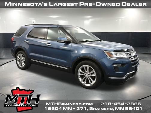BLUE METALLIC 2018 Ford Explorer Limited