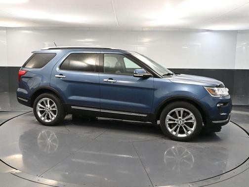 BLUE METALLIC 2018 Ford Explorer Limited