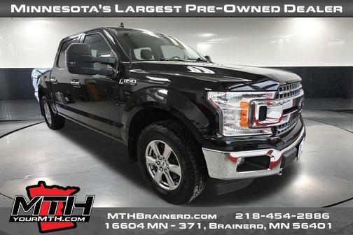 SHADOW BLACK 2018 Ford F-150 XLT