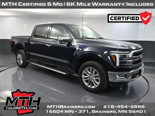 ANTIMATTER BLUE METALLIC 2024 Ford F-150 Lariat