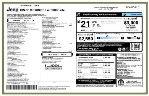 2024 Jeep Grand Cherokee L Altitude