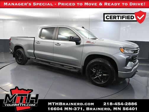 Sterling Grey Metallic 2024 Chevrolet Silverado 1500 RST