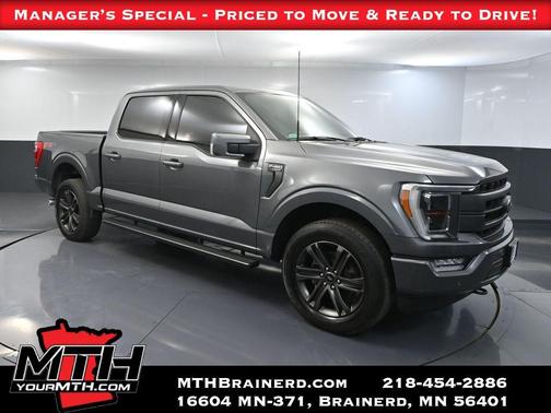 CARBONIZED GREY METALLIC 2022 Ford F-150 Lariat