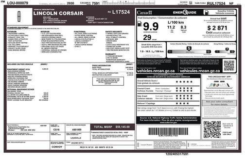 2024 Lincoln Corsair Premiere