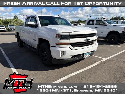 Summit White 2019 Chevrolet Silverado 1500 2LT