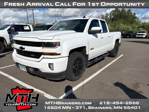 Summit White 2019 Chevrolet Silverado 1500 2LT