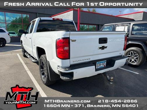 Summit White 2019 Chevrolet Silverado 1500 2LT