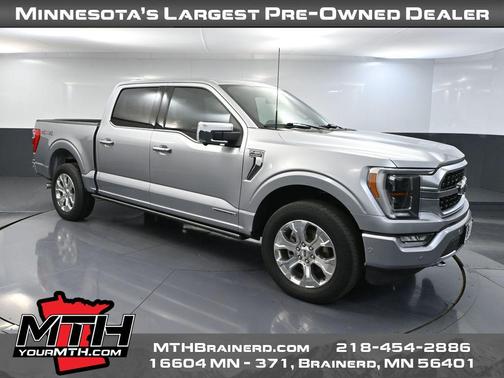 ICONIC SILVER METALLIC 2023 Ford F-150 Platinum