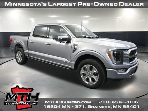 Iconic Silver Metallic 2023 Ford F-150 Platinum