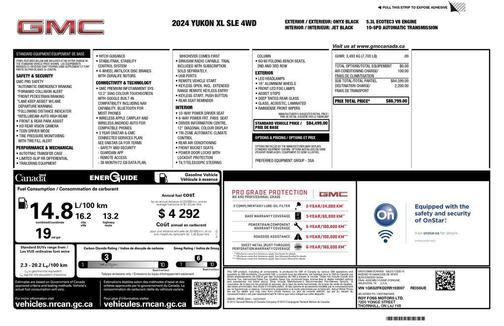 2024 GMC Yukon XL SLE