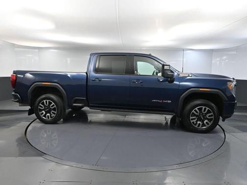 Pacific Blue Metallic 2022 GMC Sierra 3500 AT4
