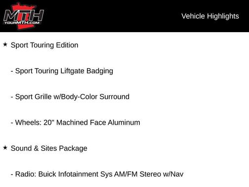 2021 Buick Enclave Sport Touring