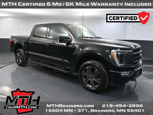 AGATE BLACK METALLIC 2023 Ford F-150 Lariat