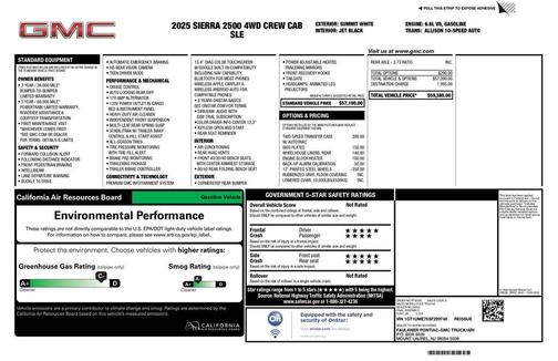 2025 GMC Sierra 2500 SLE