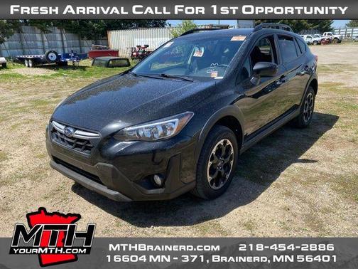 Crystal Black Silica 2023 Subaru Crosstrek Premium