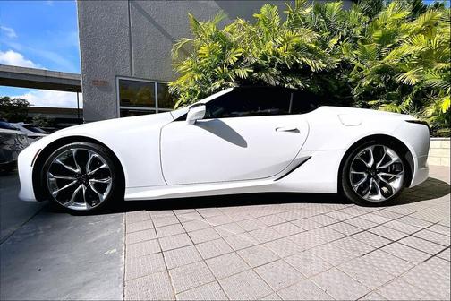 White 2023 Lexus LC 500 Base