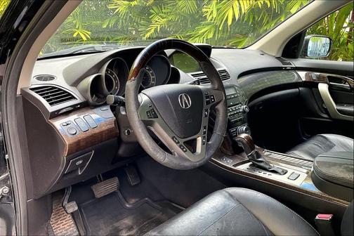 Crystal Black Pearl 2012 Acura MDX 3.7L