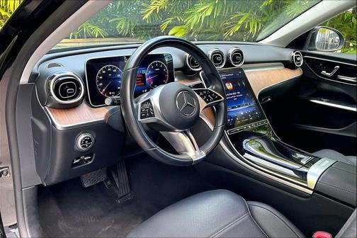 Black 2024 Mercedes-Benz C-Class C 300