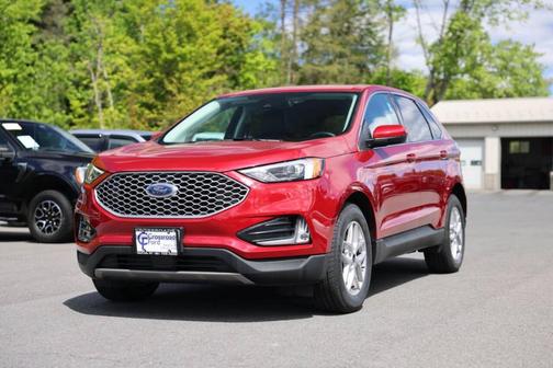 Red Metallic 2023 Ford Edge SEL