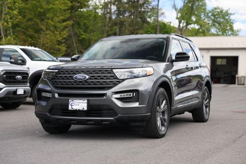Gray Metallic 2023 Ford Explorer XLT
