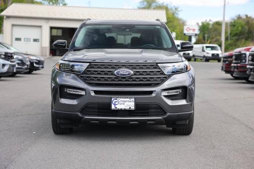 Gray Metallic 2023 Ford Explorer XLT