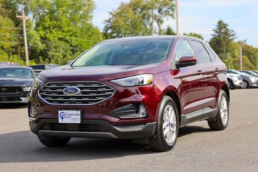 Burgundy Velvet Metallic Tinted Clearcoat 2022 Ford Edge SEL