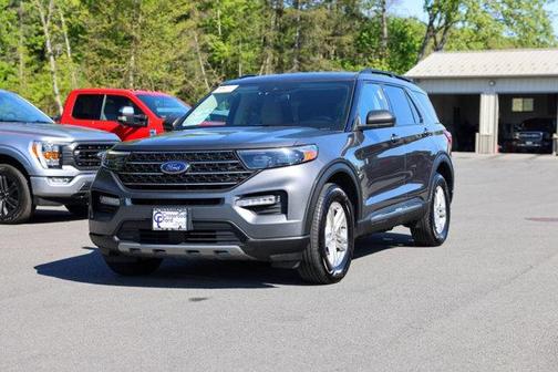 Gray Metallic 2023 Ford Explorer XLT