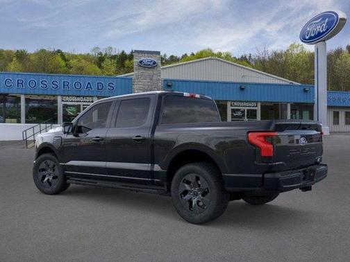 Black Metallic 2025 Ford F-150 Lightning Flash