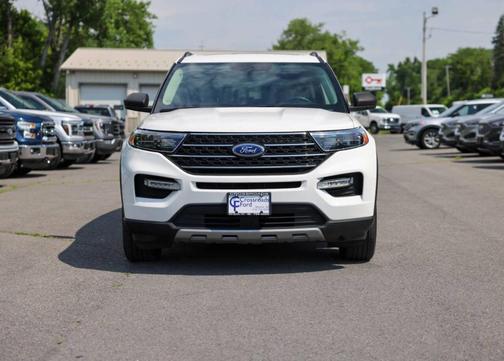 White Metallic 2023 Ford Explorer XLT