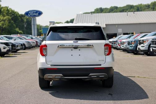White Metallic 2023 Ford Explorer XLT