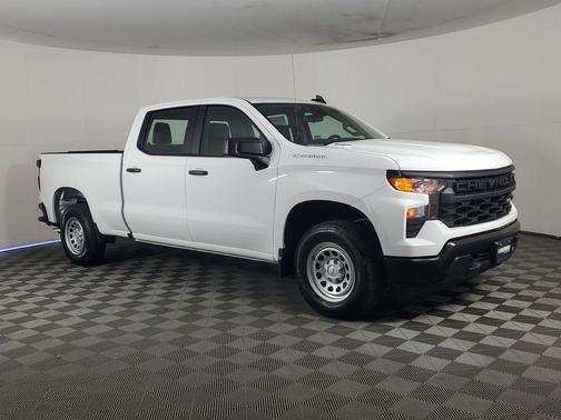 Summit White 2026 Chevrolet Silverado 1500 WT