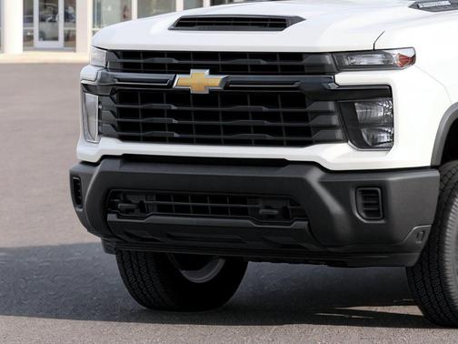 Summit White 2026 Chevrolet Silverado 2500 Crew Cab, Long Bed, WT, RWD