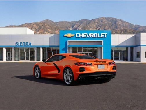 Sebring Orange Tintcoat 2026 Chevrolet Corvette Stingray w/1LT