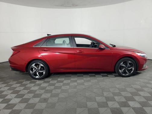 Ultimate Red 2023 Hyundai ELANTRA HEV Limited