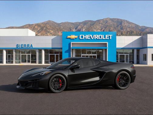 Black 2026 Chevrolet Corvette Z06