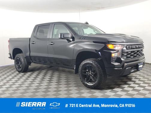 Black 2026 Chevrolet Silverado 1500 Custom Trail Boss