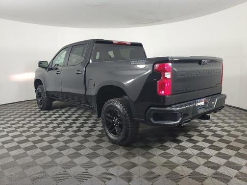 Black 2026 Chevrolet Silverado 1500 Custom Trail Boss