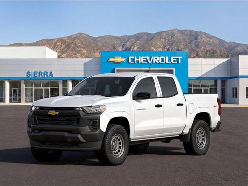 Summit White 2026 Chevrolet Colorado WT