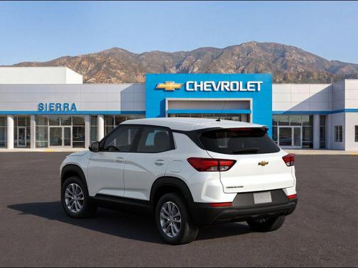 Summit White 2026 Chevrolet Trailblazer LS