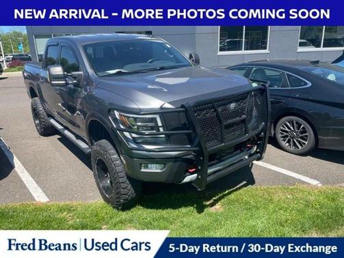 Gun Metallic 2021 Nissan Titan PRO-4X