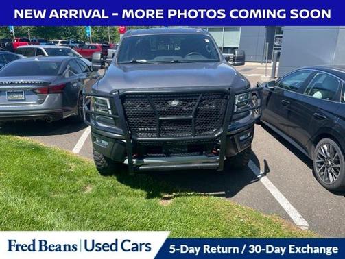 Gun Metallic 2021 Nissan Titan PRO-4X