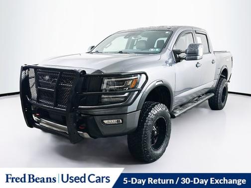 Gun Metallic 2021 Nissan Titan PRO-4X