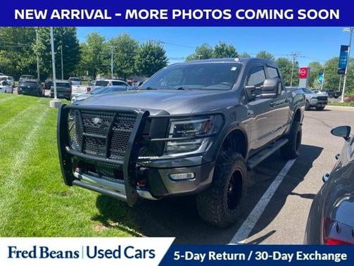 Gun Metallic 2021 Nissan Titan PRO-4X